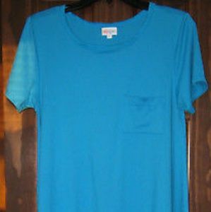 Small bright sky blue leggings material Carly